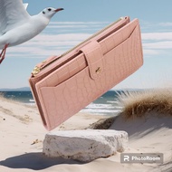 Croco Long Wallet Korean Young Forever Mobile Wallet