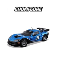 ✨1:24 Scale Chevrolet Corvette C6R BBURAGO Vehicle Models Miniature Diecast Cars Toy