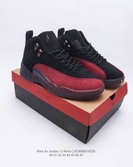 Nike Air Jordan 12 Retro AJ12 Zoom Air cushion Men's basketball shoes . EU Size：40 41 42 43 44 45 46 47