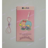 ( Free elastic strap ) 2023 Little twin star lala kiki simplygo ezlink charm ( led ez-link edition )