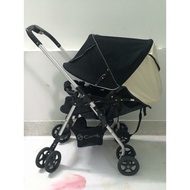 CAPELLA 2-way 3-mode stroller.