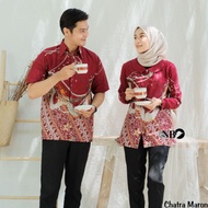 Couple Batik Clothes, Batik Tops for Couples, Husband and Wife