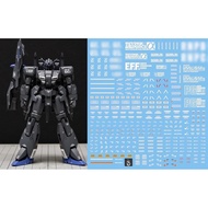 Fluorescent !!! HG RG EG 1/144 Robot MS Flamesha Detail Up Water Transfer Decal (for HGUC 1/144 MSZ-