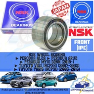 PERODUA ALZA / ARUZ / MYVI D20N / TOYOTA PRIUS C NHP10 / VIOS (NCP93) / YARIS (NCP91) NSK WHEEL BEAR