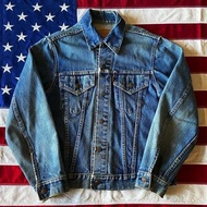 Made in USA Vintage 60-70s Levis 70505 0217 Type 3 Big E trucker jacket 牛仔外套