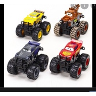 01 Metal McQueen Truck (Monster Truck McQueen) - No.899-64 Lightning McQueen Car