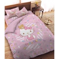 正版授權 三麗鷗 HELLO KITTY 凱蒂貓 糖果熊 標準單人床包 單人床包組 單人床包 卡通床包 床包 寢具 凱蒂