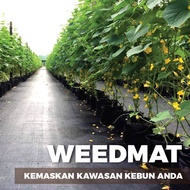 Premium Quality Guarantee Weedmat Weed Control Weed Mat Black Mat for Weed Controller Mengawal Pertu