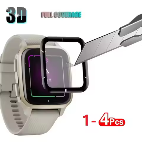 3D Curved Protective Screen Protector For Garmin Venu SQ SQ2 PMMA Full Cover Film Not Glass For Venu