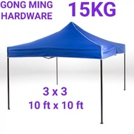 10' x 10' Express Market Canopy Tent Portable 10 ft Kanopi Khemah Pasar Malam Niaga 10 kaki Kanvas Polyester