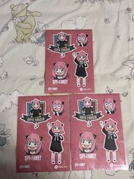 [二手] pizza hut 間諜家家酒 Spy X Family 安妮亞 Anya 貼紙