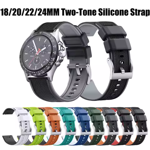For Garmin Venu 3/Venu 2/Vivoactive 4 (45mm)/Forerunner 255/255 Music/265 18/20/22/24MM Silicone Spo