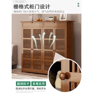 HY@ Simple Entry Door Shoe Cabinet Home Doorway with Shoe Changing Stool Integrated Combination Can Sit Corridor Outdoor