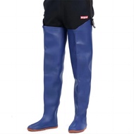 Sepatu Boots Sawah Panjang Sampai Paha Petani Anti Keong Anti Air Pria Karet Tebaru/sepatu boots pan