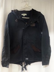 Fine & Kooky Black Hooded Jacket