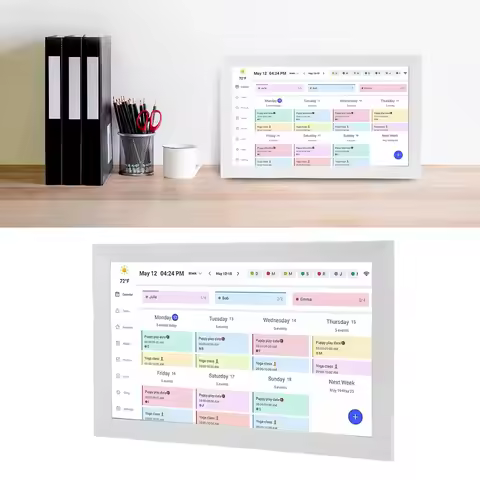 WiFi Smart Digital Calendar 15.6 Inch 1080P HD Touchscreen App Control Interactive Electronic Calend