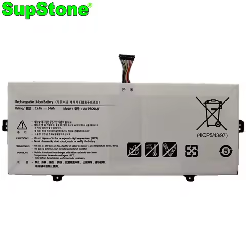 SupStone AA-PBSN4AF Laptop Battery For Samsung NoteBook 9 PEN NT930SBE-K38,NP930SBE-K01US,NP750XDA B