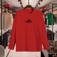 KATUN GET 1 PCS  Specs Long Sleeve T-shirt for Men and Women with Black Pattern Premium Distro T-shi