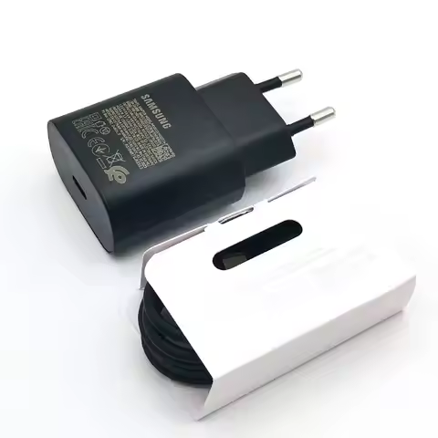 Samsung 25W Super Fast Charger Type C Cable for Galaxy S24 S23 S22 S21 S20 Note 20 Ultra 10 A55 A35 