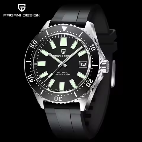 PAGANI DESIGN Men's Automatic Mechanical Watch Sport Waterproof Watch Sapphire Glass Mechanical Men'