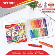 GREEBEL Crayon Kids Oil Pastel Greebel Crayon/ Children's School Crayon & Professional Non-Toxic