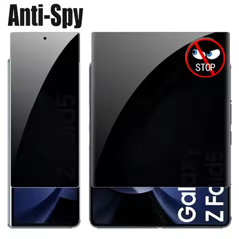 Privacy Hydrogel Film for Samsung Galaxy Z Fold 6 5 Anti-Spy Screen Protector For Samsung Galaxy Z F