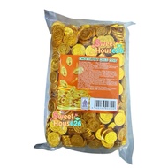 【1 kg】Chocolate Gold Coin / Gold Ingot Coklat金币金元宝巧克力 ±1kg Halal