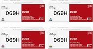 069H Toner Cartridges 4 Pack Compatible with Canon 069H 069 Toner Cartridge Set for MF753Cdw, MF751C