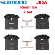 Shimano G05A J03A J05A J04C Brake Pad DEORE SLX XT Resin Metal Cooling Fin Ice Tech Mountain M7000 M