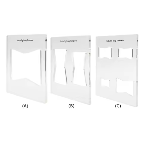 Repair Template Conceal Defects Woodworking Bow Tie Board Scribing Joint Tool Decorative Reinforceme