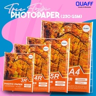 Photo paper A4 || 5R || 3R & 4R GlossyTree Type Inkjet Photo paper Glossy 230gsm (20s）