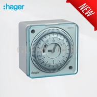 [ORIGINAL] HAGER TIME SWITCH 72x72 24 Hour + Reserve EH711 / EHN711 Daily Timer