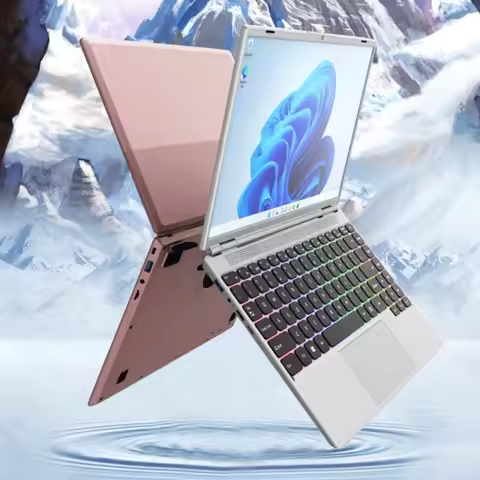 2023 NEW Ram 6G DDR4 ROM 128G SSD N5095 14 Inch Intel Quad Core Windows 10 Pro Cheap Student Laptop 