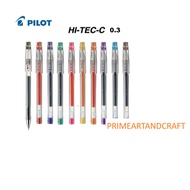 Pilot pen Hi-Tec-C 0.3mm/ Ballpoint Pen HiTec Gel Pen/HiTech 0.3