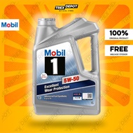 Mobil 1 Excellent Wear Protection Advanced Full Synthetic Engine Oil 5W50 (4L)