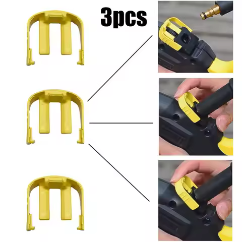3 PCS Clip For Karcher K2 K3 K7 Pressure Washer Trigger & Hose Clamp Replacement Quick Lock Connecto