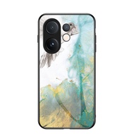 เคสไล่ระดับสีหินอ่อนสุดหรูสำหรับ VIVO X200 FE 4G 5G 2025เคสกระจกเทมเปอร์ฝาครอบป้องกันสำหรับ VIVOX200