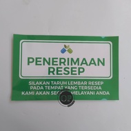 Recipe Receipt Stickers - Recipe Collection Stickers - Pharmacy - Pharmacy - Pharmacy
