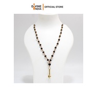 New Hanuman Gada Brass Locket With Karungali Mala | Gada Mace | Bajrangi Gada Eboony Wood