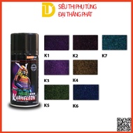 Samurai spray paint in all colors, Khameleon 3D colors, motorcycle spray paint K1/T401****,K2/T500**