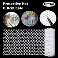 Plastic Chicken Wire Mesh Hexagonal Plastic Poultry Netting for Gardening Poultry Fencing