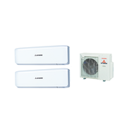 Mitsubishi Heavy三菱重工1.5匹+1.5匹一拖二變頻冷暖多聯式分體冷氣機SCM71ZMS1+SRK35ZSW/SRK35ZSW