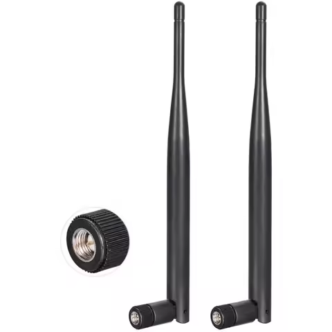 4G LTE Antenna 6dBi SMA Male Antennae Compatible with 4G LTE CPE Router Hotspot Cellular Gateway Tra