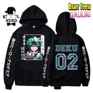 IZUKU DEKU MIDORIYA 02 MHA MY HERO ACADEMIA HOODIE COSPLAY JAPANESE MANGA COOL LATEST DESIGN