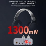 honglai8-my USB DAC Tube Headphone Amplifier CS43131 Chip PCM 32Bit/384kHz DSD256 Double 6J1 1300mW 