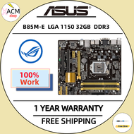 Used For ASUS B85M-E Motherboard Micro ATX B85M-E B85ME Systemboard LGA 1150 B85M DDR3 For Intel B85 32GB Desktop Mainboard USB 3.0