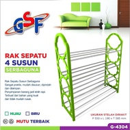 4-tier shoe and sandal rack portable 4-tier shoe rack/ 4-tier shoe rack/ gsf shoe rack/ 4-tier shoe 