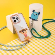 Disney迪士尼彼思 Boo布 怪獸公司手機掛繩連夾片配6mm/10mm背帶