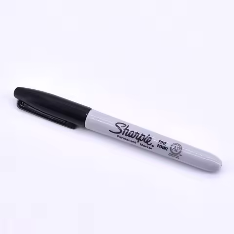 1pc Sharpie Pen Normal Pen not Gimmick Pen Black Marker Pen for Magician Magic Accessories Close Up 