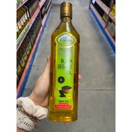Black Sesame Oil ( Pure Grain 100% Natural ) 700 Ml. เพียวเกรน น้ำมันงาสกัดเย็น